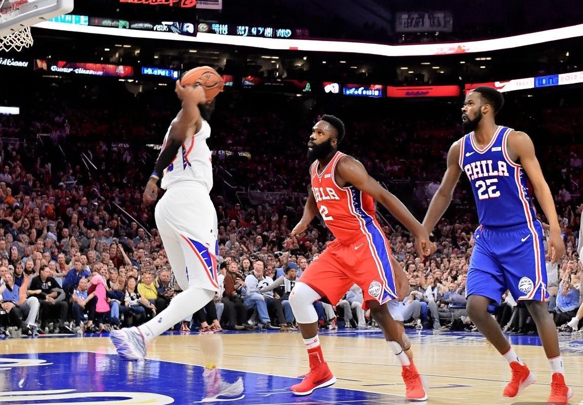 76人险胜灰熊：恩比德哈登领军，灰熊莫兰特孤军奋战